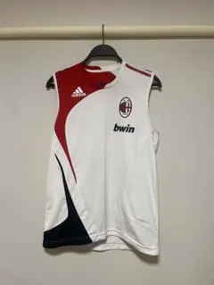 adidas 2007/08 ACミラン ノースリーブシャツ サイズSのサムネイル