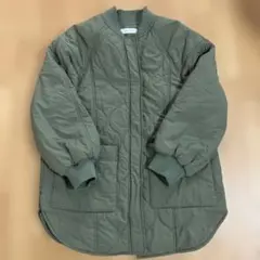オリーブグリーン キルティングジャケット