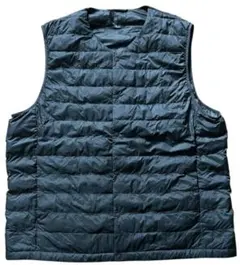 UNIQLO ウルトラライトダウン ベスト グレーブラウン