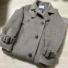 【新品未使用】Elishe 2WAYシャギースタンドカラーコート