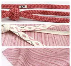 3点セット　帯締め×2 sacra 唐組/ 道明 冠組　＋　帯揚げ　しけ引き