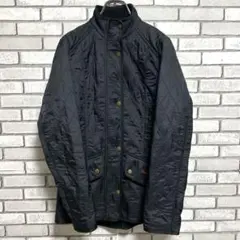 セール《美品》Barbour☆バブアー キルティングジャケット ジップアップXS
