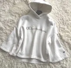 チャンピオン リバースウィーブ パーカー スウェット トレーナー 白 Lサイズ