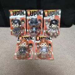 ルパン三世 ソフビフィギュア インブリスター 5体セット