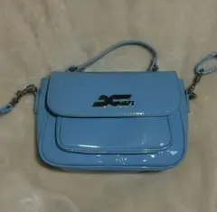 エックスガール　水色 ショルダーバッグ