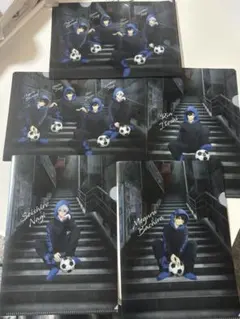 ブルーロッククリアファイル5枚セット