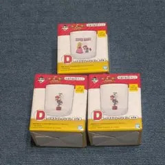 マリオ　１番くじ　D賞　グラスコレクション　3個セット