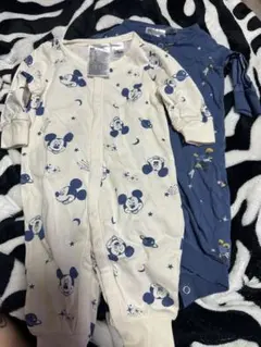 H&M ベビー ロンパース ミッキー 2点セットのサムネイル