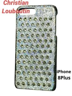 ♠❤クリスチャンルブタン✨極美品　iPhone8Plus　スマホケース　スタッズのサムネイル