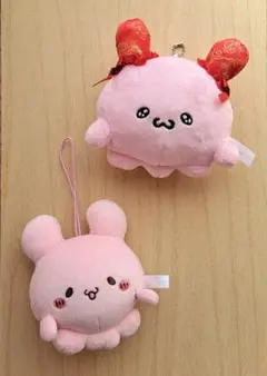 らぶいーず　ぴょんちー　ウサギ　マスコット　2点セット