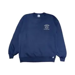 【L】90s USA製 Russell Athletic スウェット ネイビー