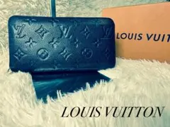 ✨美品✨ ルイヴィトン　長財布　ジッピーウォレット モノグラム　ブラック　正規品