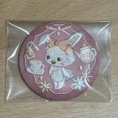 サンリオ 刺繍缶バッジ ビスケット ウィッシュミーメル