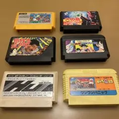 ファミコンソフトセット（スーパーマリオ他）　6本セット
