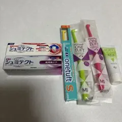 歯磨き粉&ワンタフトブラシ　6個セット