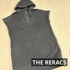 THE RERACS 黒 ノースリーブパーカー　17ss ワンピース　Fのサムネイル
