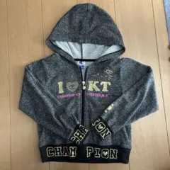 Champion キッズパーカー 130cm グレー