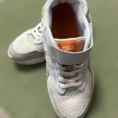 NIKE AIR MAX スニーカー グレー/グリーン/オレンジ