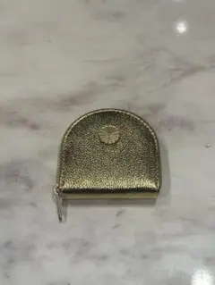 皇居財布　コインケース　ゴールド ラウンドファスナー コインケース