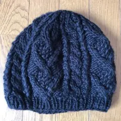 【美品】moussy ニット帽 フリーサイズ