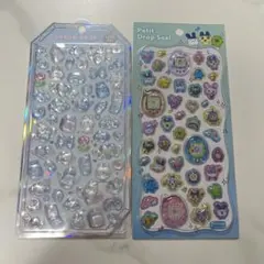 【正規品】ボンボンドロップシール プチドロップステッカー みずいろ たまごっち