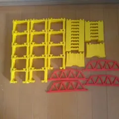 プラレール 橋脚セット　ブロック橋脚　ミニ橋脚　小さな鉄橋　36点セット