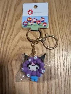 大阪万博サンリオ　ミャクミャク　なりきりマスコット　パステルキーホルダー クロミ