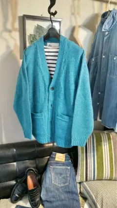 新品未使用(タグ付)早い者勝ち❗GLRハミルトンウールカーディガンM