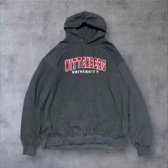 Champion カレッジロゴ ウィッテンバーグ大学プルオーバーパーカー 2XL