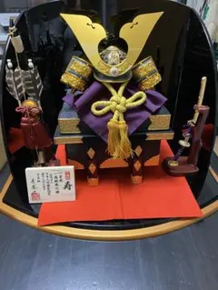 久月 五月人形 武士の姿 ガラスケース付き - メルカリ