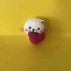 うるにゃん　手作りフェルトマスコット