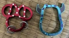 ディズニーパーク限定 カラビナ2個セット