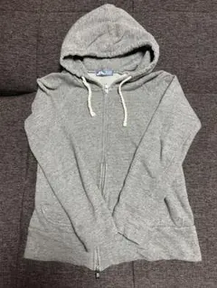 BEAMS HEART グレー フルジップフーディ