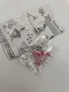 【新品】サンリオキャラクターズ　ゆるっとめじるしアクセサリー　ぼんぼんりぼん