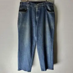 リーバイス シルバータブ デニム インディゴ BAGGY バギー 36 縦落ち