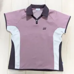 YONEX　ポロシャツ　Мサイズ　薄紫　テニス　バトミントンのサムネイル