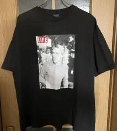 LIFE カートコバーン NIRVANA フォトTシャツ 黒 XLのサムネイル