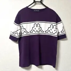 Kappa × WEGO コラボ Tシャツ パープル 半袖のサムネイル