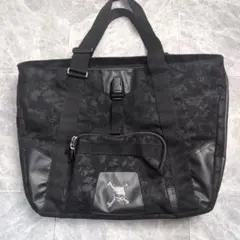 OLD OAKLEY　トートバック　デジタルカモ　刺繍ロゴ　ブラックのサムネイル
