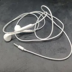 ホワイト インイヤー型 イヤフォン