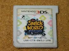 ｒ★３ＤＳ★スナックワールド　トレジャラーズ（ソフトのみ）汚れあり☆送料込み☆