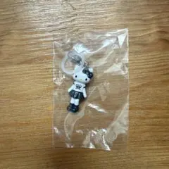 あしながめじるしアクセサリー　足長キティ　モノクロ