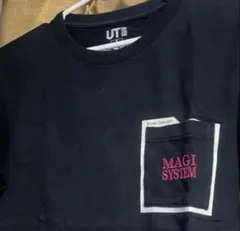 MAGI SYSTEM エヴァンゲリオン ブラックTシャツ Sサイズ