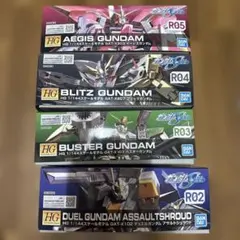 HG 1/144 ガンダムSEED 4種セット - メルカリ