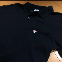 チャンピオンUSA製ワンポイントロゴコットンカノコポロ