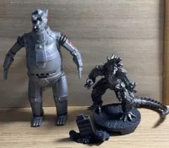 ゴジラエッグ メカゴジラ と ゴジラ HG ゴジラ06 メカゴジラ