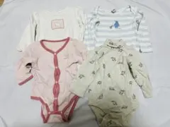 女の子服まとめ売り　60〜70 ロンパース