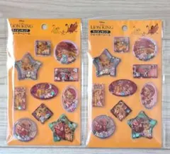 N*♡様 ライオンキング　ウォーターシール　水シール　ディズニー　正規品 ２枚セ