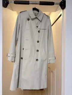 バーバリーロンドン トレンチコート IVYBRIDGE ベージュ綿100%ベルト