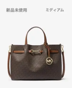 MICHAEL KORS CARSON センタージップ　サッチェル　ミディアム